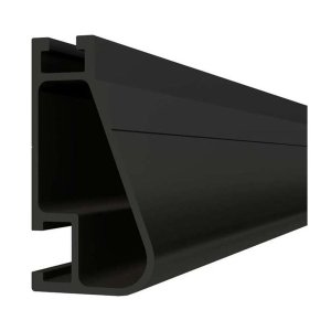 IronRidge XR100 Rail 184" - Black, XR-100-184B