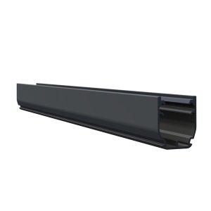 IronRidge Domestic Aire Rail A1 170" - Black, AE-A1-170B-US
