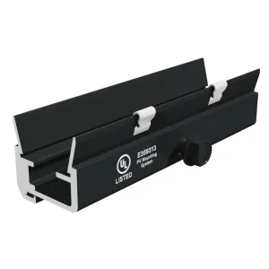 SnapNrack Ultra Rail Splice Black, 242-01214