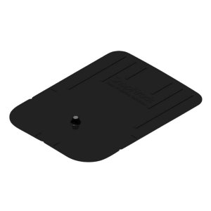 SnapNrack Comp Flashing 9"x12" Black Aluminum (requires umbrella lag), 232-01375