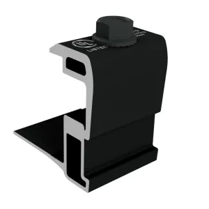 SnapNrack Add-A-Lip Box Frame Adapter Black, 242-01101