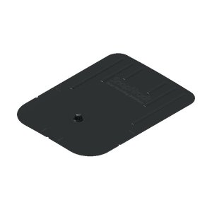 SnapNrack Comp Flashing 9"x12" Black Galvalume (requires umbrella lag), 232-01377