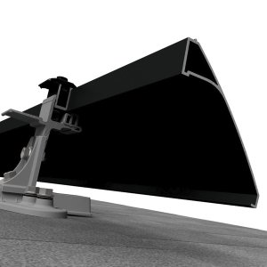 SnapNrack Universal Double Portrait Skirt 83" Black 6qty, 015-11792