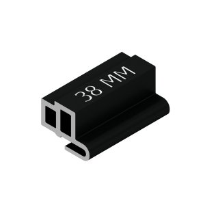 SnapNrack Universal SkirtRail Spacer 38mm, 232-02496