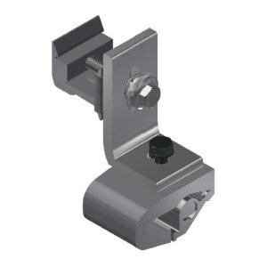 SnapNrack Ultra Rail Wide Base Seam Clamp w/L-Foot & Lock, 242-05159