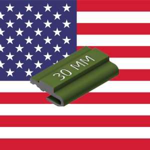 SnapNrack Domestic Universal SkirtRail Spacer 30mm, 232-02532-USA