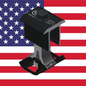 Domestic Ultra Rail Mid Clamp - Blk