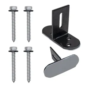 QuickBOLT Deck Mount w/Butyl Black, 16320