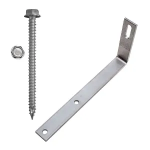 QuickBOLT Non-Adjustable Hook with 5/16"x3" Screw, 17752