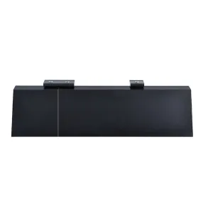 ProSolar RoofTrac Aluminum Decorative Double Front Skirt Bracket - Black, A-FSB-DOUBLE-1