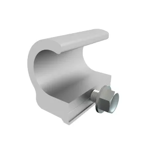 SunModo 3/4" Conduit Clamp Silver, K10430-002