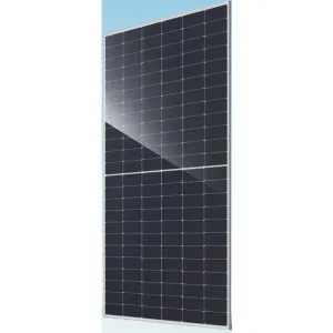 JA Solar 595W 144 Half-Cell N-Type Silver Bifacial Solar Panel - US Only, JAM72D40-595/MB-US