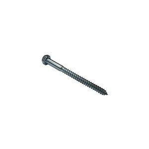 Mudge Fasteners 5/16 x 4" Hex Lag Screw Stainless Steel, 251031L0400SS