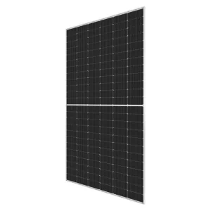 LONGi Solar 525W 144 Half-Cell Silver Bifacial Solar Panel w/Domestic Contents, LR5-72HBD-525M DOM