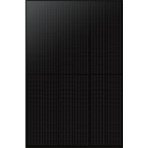 LONGi Solar 400W 108 Half-Cell 1000V Black Bifacial Solar Panel w/Domestic Cells, HIMO5 DC LR5-54HPB 400