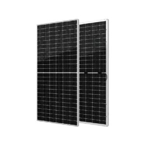 SEG Solar 590W 144 Half-Cell N-Type Silver Bifacial Solar Panel, SEG-590-BTA-BG