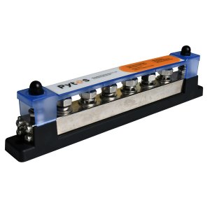 Pytes 600A Busbar - 6 M10 and 2 M8 Terminals, 110409100027