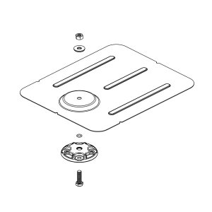 Tamarack MultiMount Flashing - Deck Mount, 90255