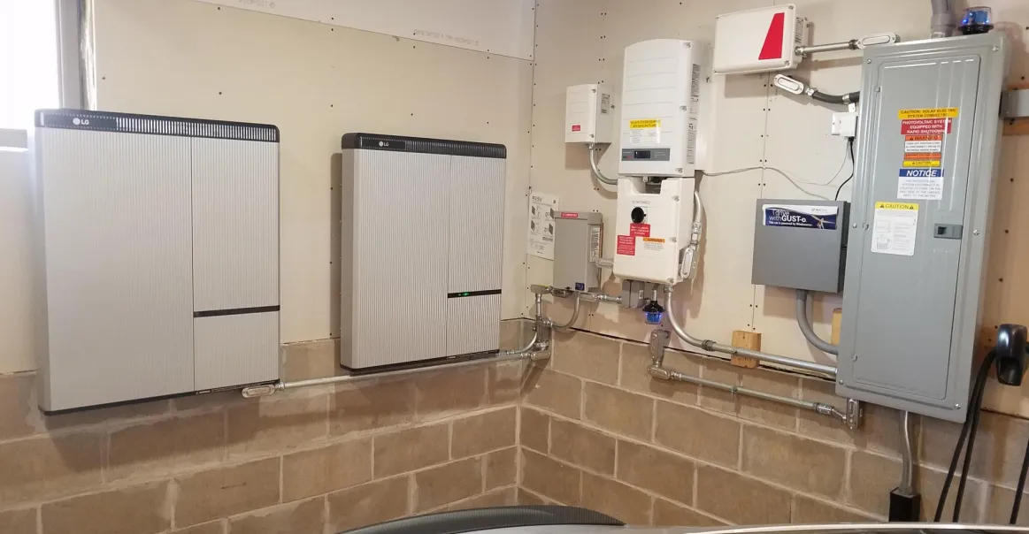 Battery Storage Plus Electric Vehicle Charging at Home