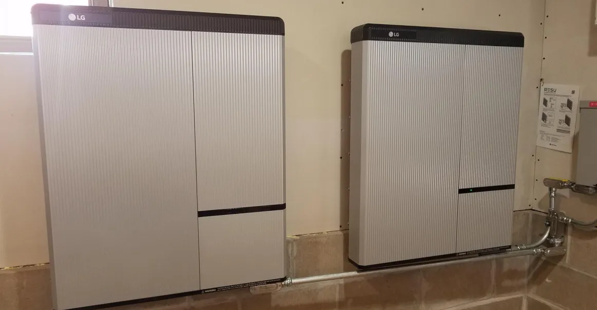 Energy Storage Installation on Residential Property