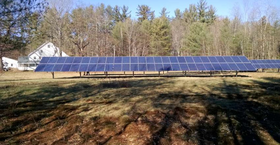 Strategically placed to capture the most sunlight Maine Solar Project