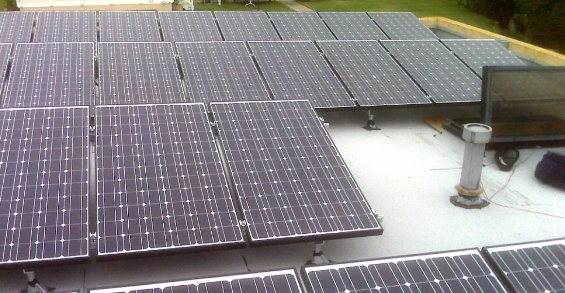 Sanyo 215A Solar Residential Install