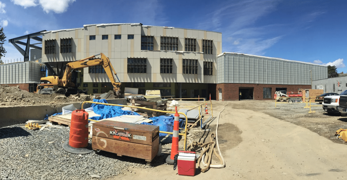 MLK School under construction