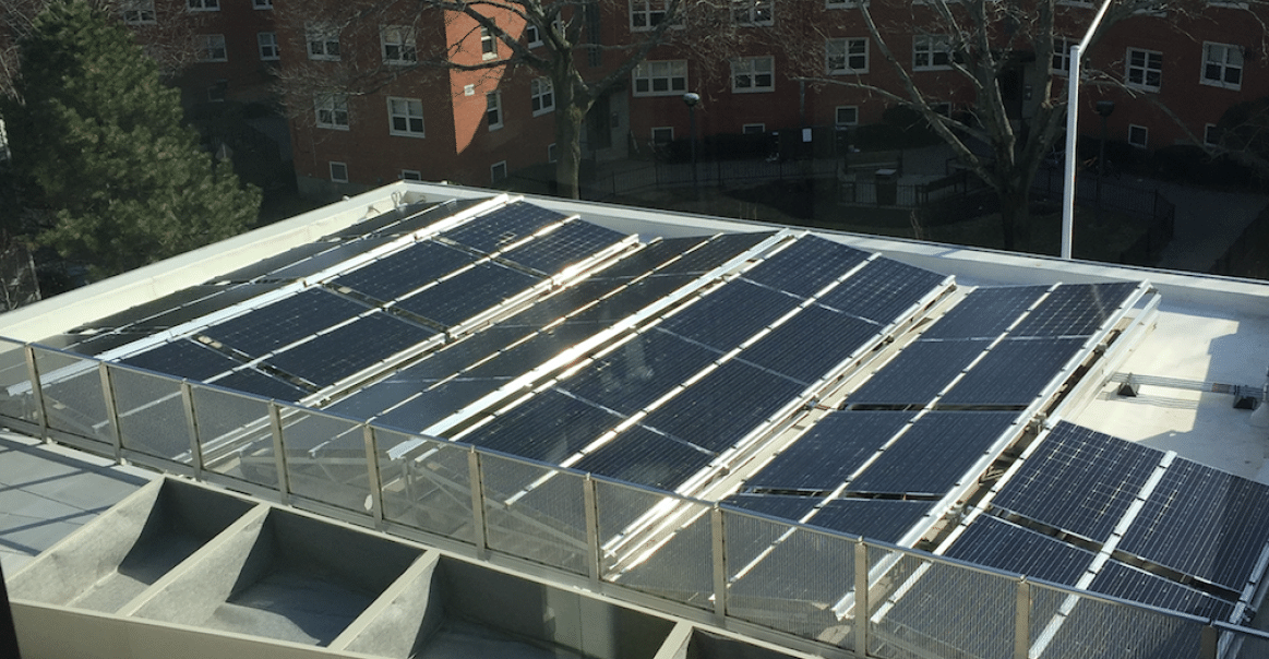 View of an array from the library.