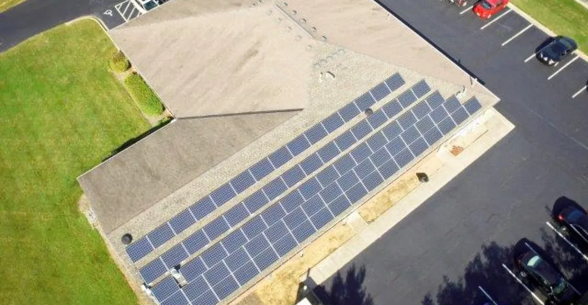 Aerial drone photo