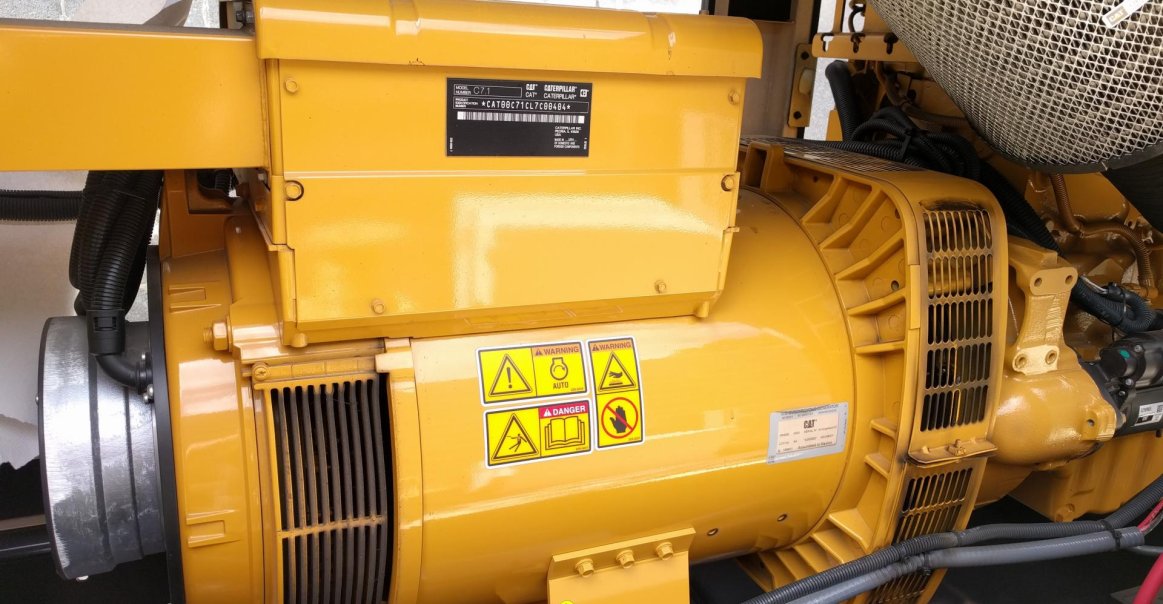 Backup Generator at Solar and Storage Installation