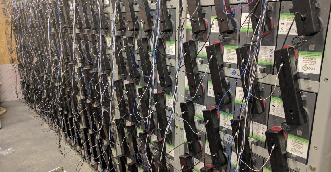 400kWh Battery Storage Bank