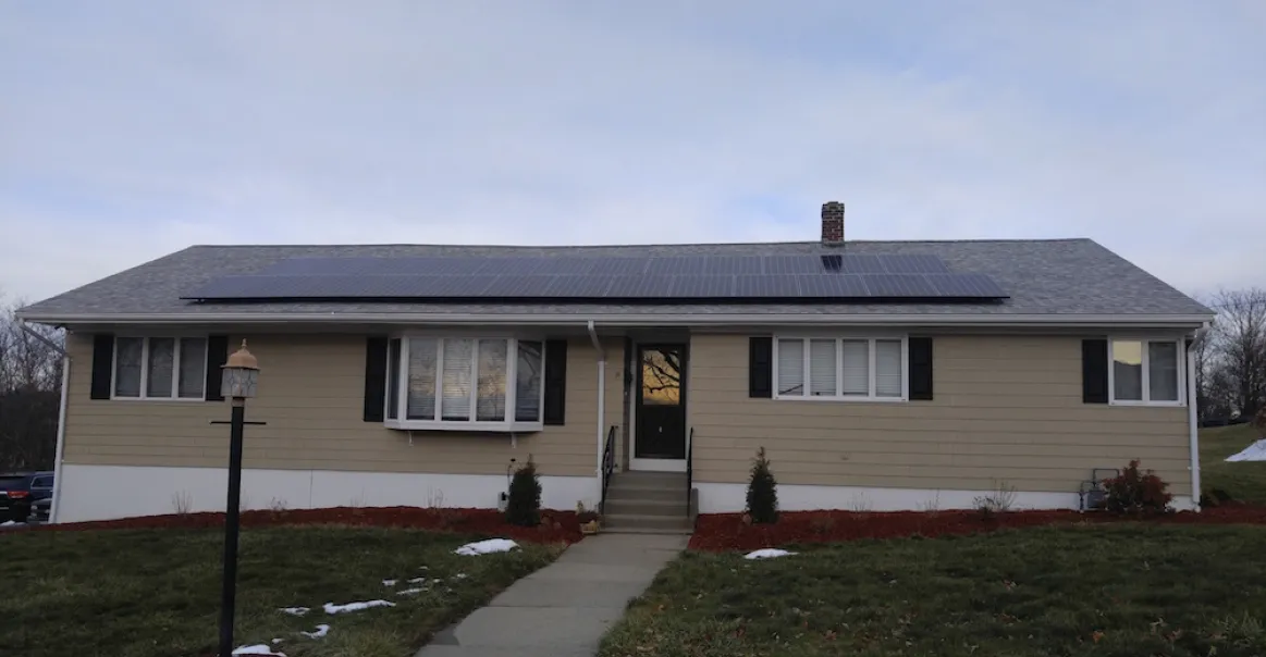Greentech Renewables Photovoltaic Installation on Residential Property