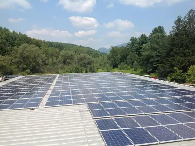 102 kW Rooftop System in Manchester Center, VT