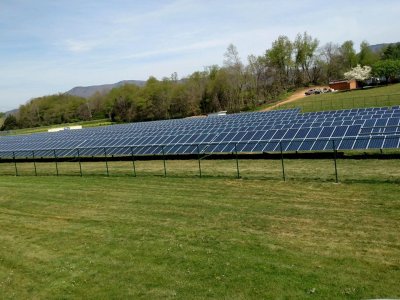 550kW Community Solar Project in Lexington, VA