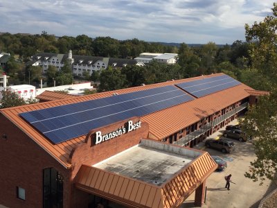 50kW Installation at Branson's Best Motel in Branson, MO