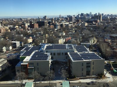 592kW Array on MLK Jr School in Cambridge, MA
