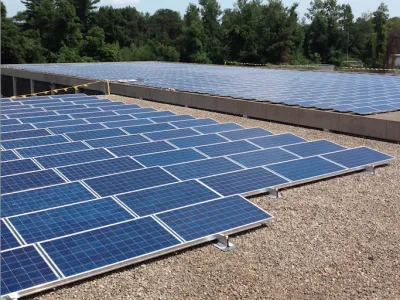 614kW on Water Treatment System in Lowell, MA