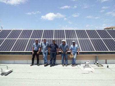 37 kW Neptune Beach, FL City Hall Solar Installation