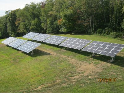 36 kW Commercial Solar Ground Mount in Oakdale, PA