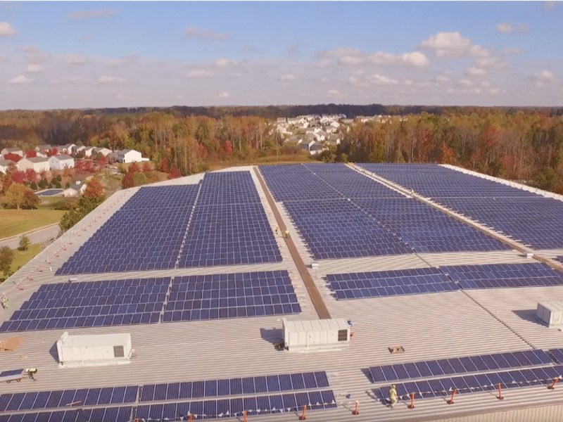 1.3 MW Commercial Installation in Greensboro, NC