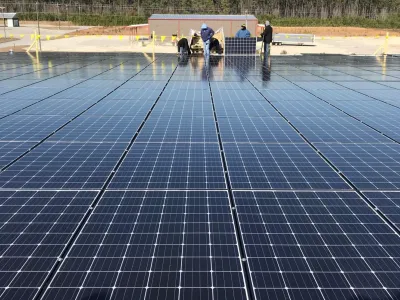 1,650-Panel Array on Wholesale Produce Facility in Columbia, SC