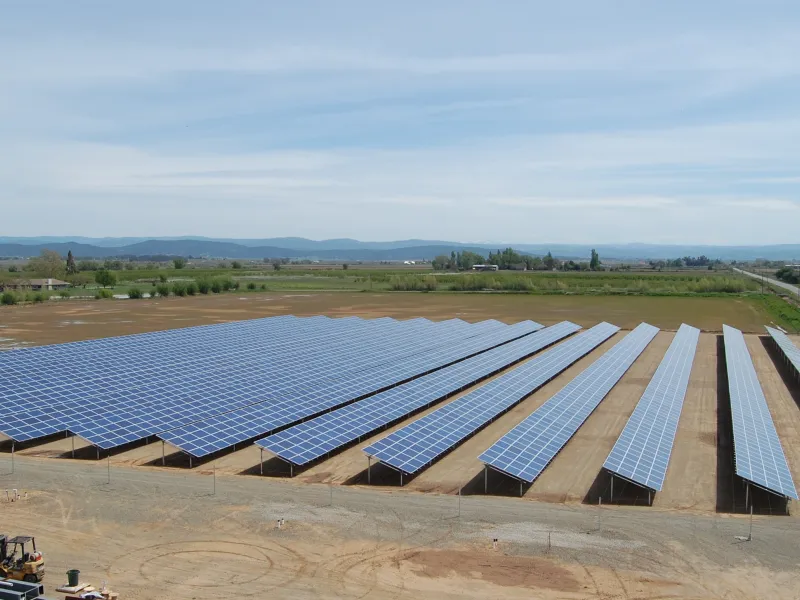 1.2 MW Marysville Rice Dryer Solar Installation