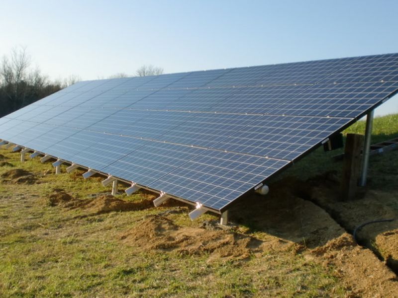 Successful Installation Shining Under Solar