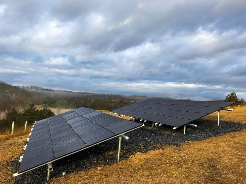 Ground Mount Solar Installation
