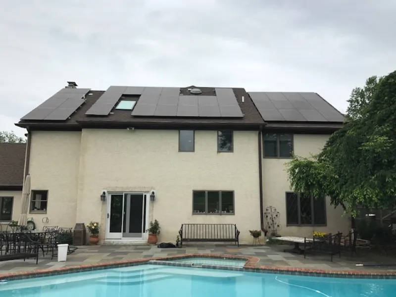 Residential Solar Roof Mount Project