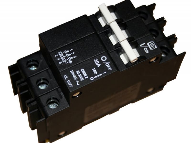 30 AMP 277VAC Triple Pole Breaker