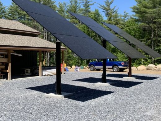 8.6 kW Ground Mount PV System in NY 8.6 kW Off-Grid Ground Mount PV System