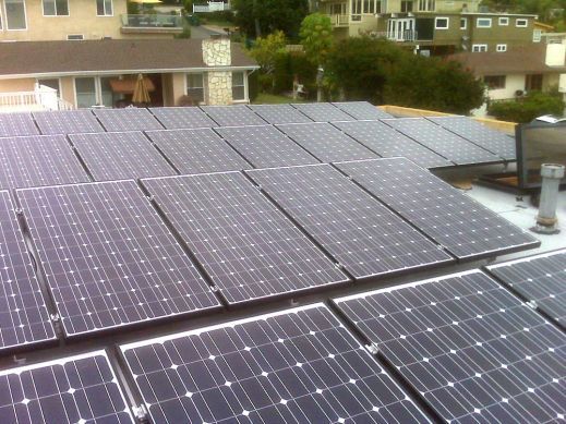 Sanyo 215A Solar Residential Install