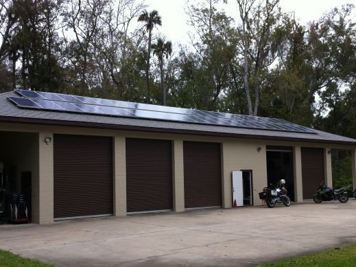 10.1 kW on the roof of a Storage Facility