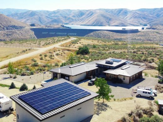 Idahome Solar Residential Install Residential Solar Installation